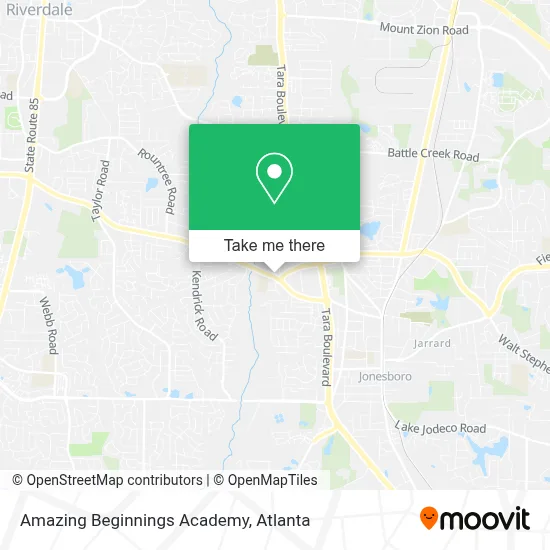 Amazing Beginnings Academy map