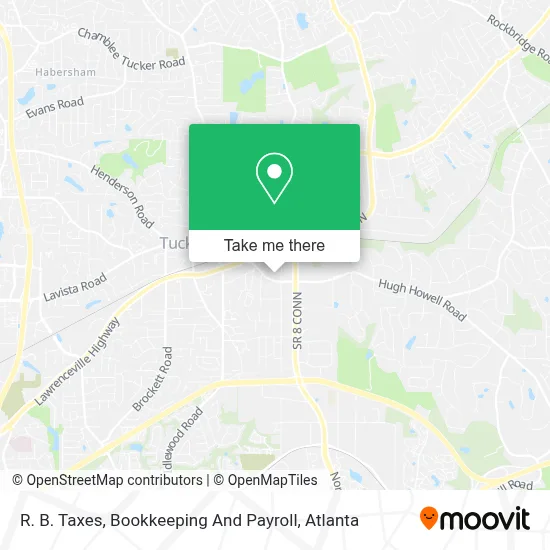 R. B. Taxes, Bookkeeping And Payroll map