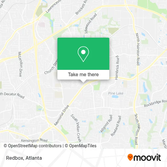Redbox map