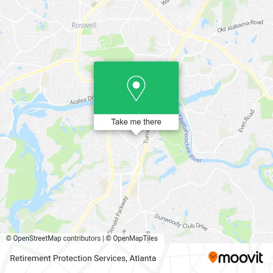 Retirement Protection Services map
