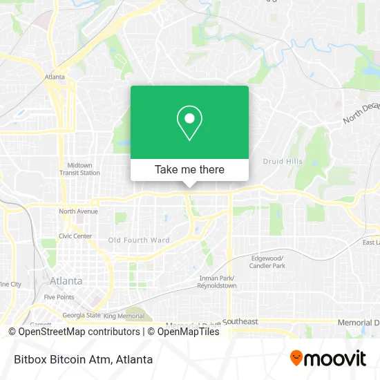 Bitbox Bitcoin Atm map