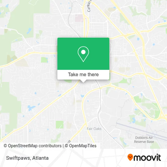 Swiftpaws map