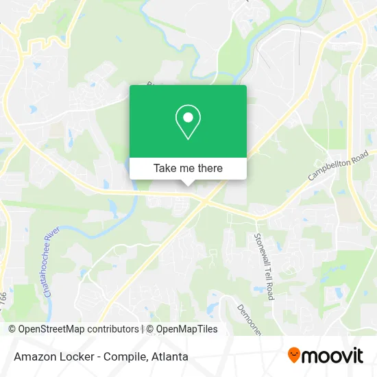 Amazon Locker - Compile map