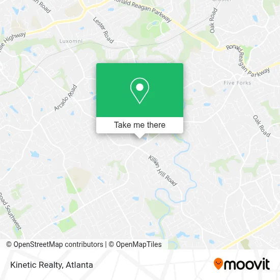 Kinetic Realty map