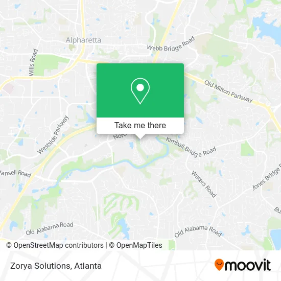 Zorya Solutions map