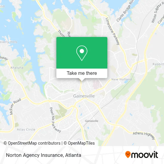 Norton Agency Insurance map