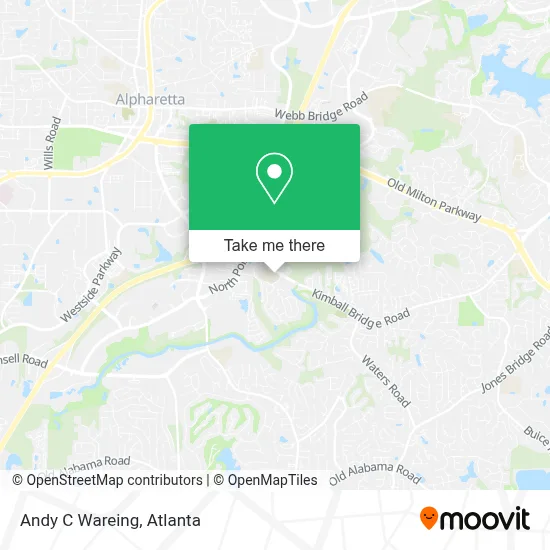 Andy C Wareing map