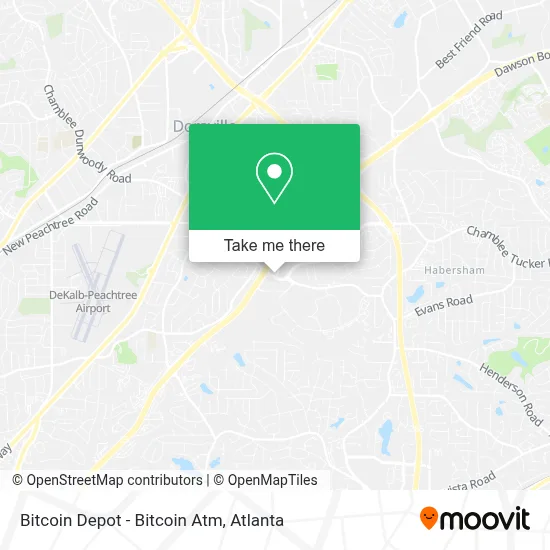 Bitcoin Depot - Bitcoin Atm map