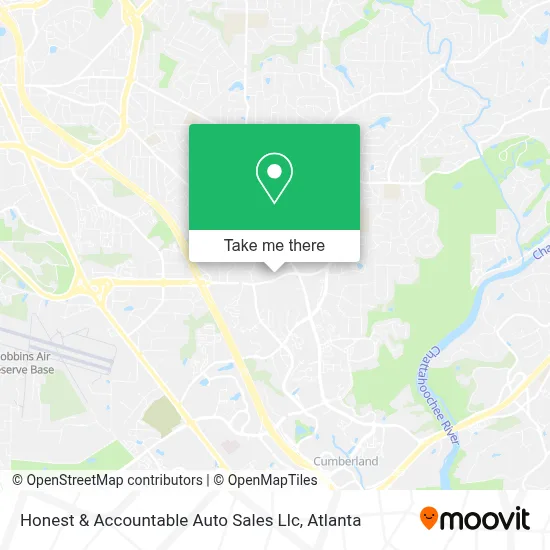 Honest & Accountable Auto Sales Llc map