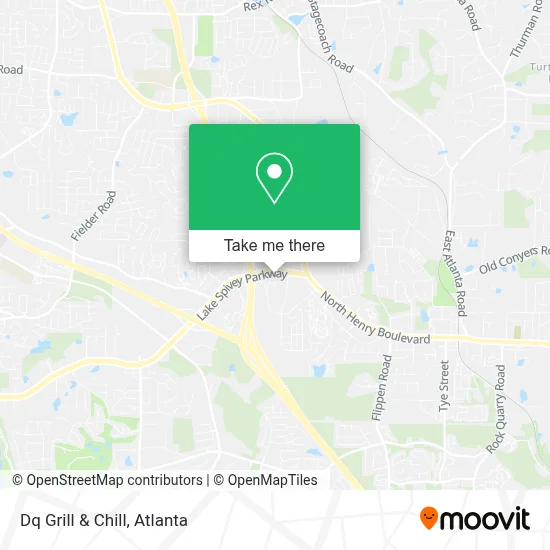 Dq Grill & Chill map