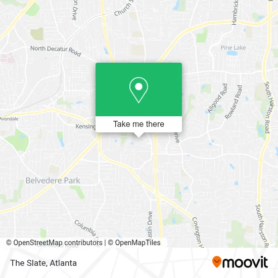 The Slate map