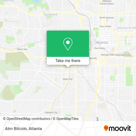 Atm Bitcoin map