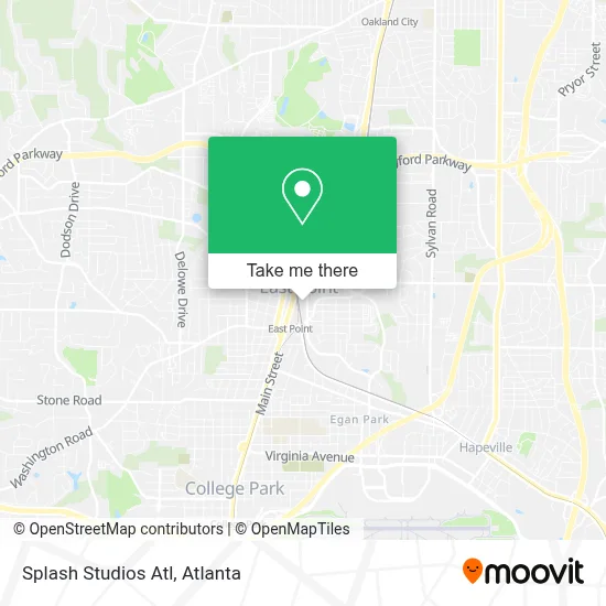 Splash Studios Atl map