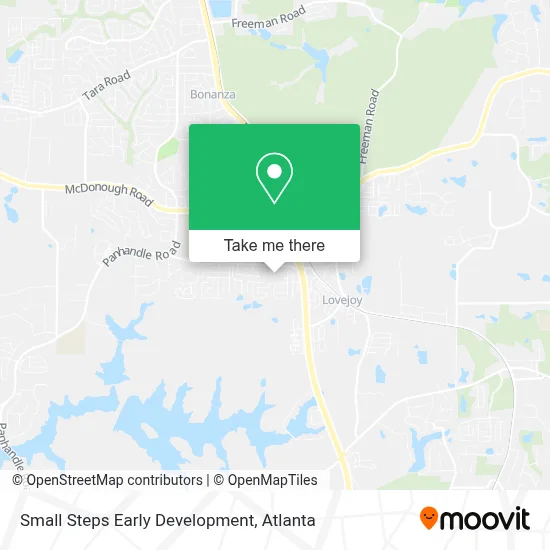 Small Steps Early Development map
