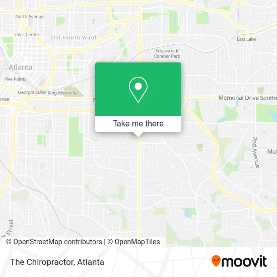 The Chiropractor map