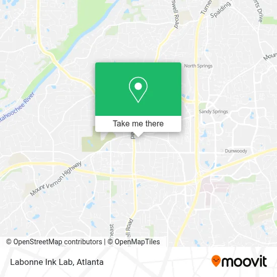 Labonne Ink Lab map