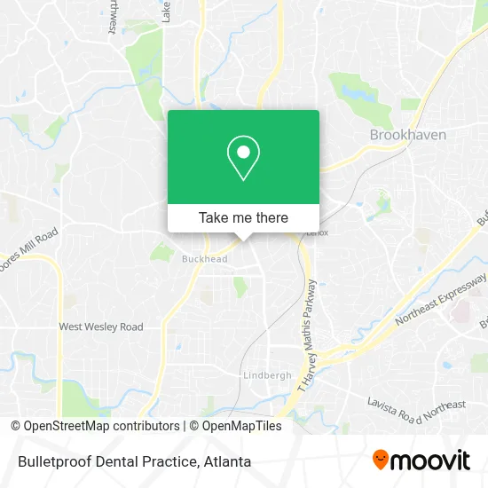Bulletproof Dental Practice map