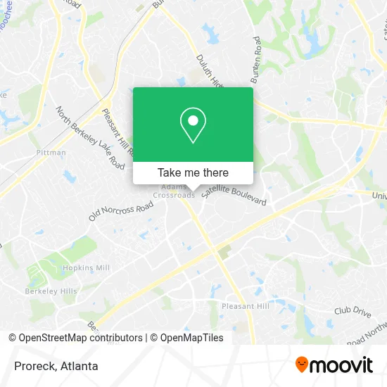 Proreck map