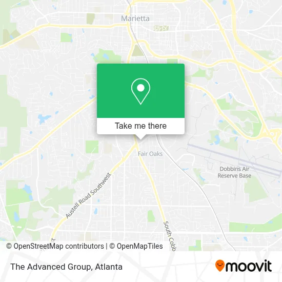 The Advanced Group map