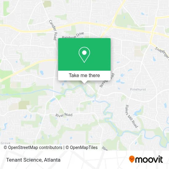 Tenant Science map