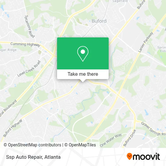 Ssp Auto Repair map