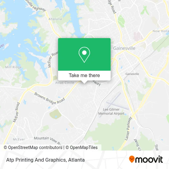 Atp Printing And Graphics map