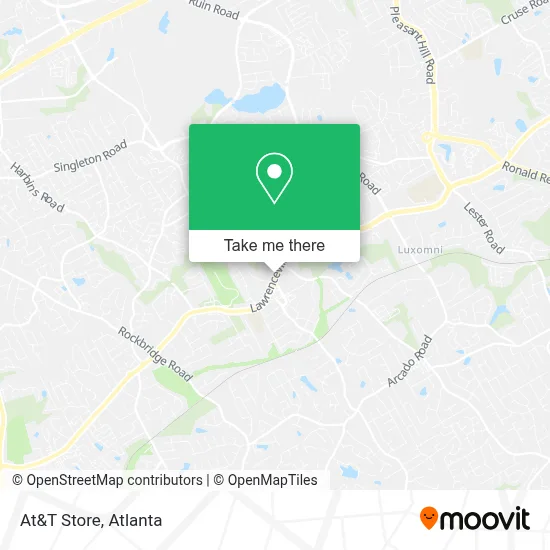 At&T Store map