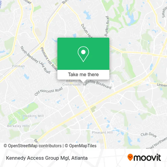 Kennedy Access Group Mgl map