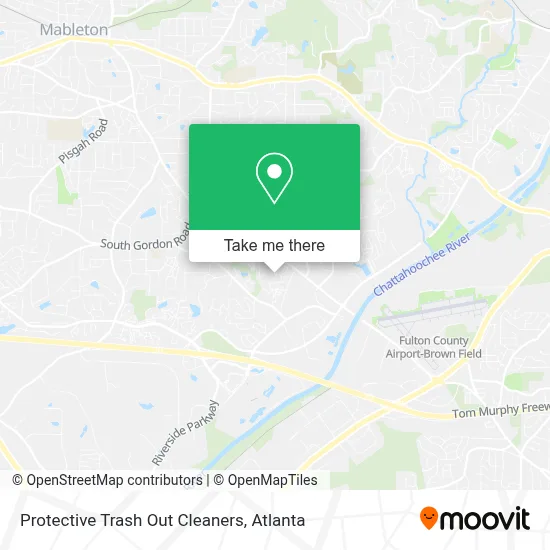 Protective Trash Out Cleaners map