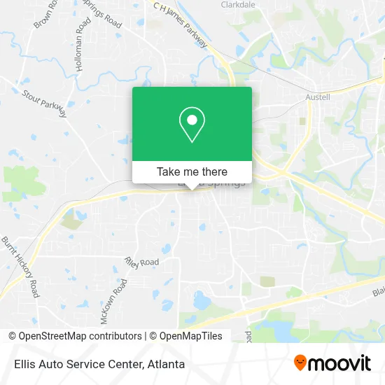 Ellis Auto Service Center map