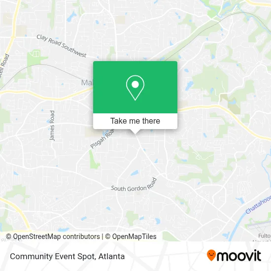 Community Event Spot map