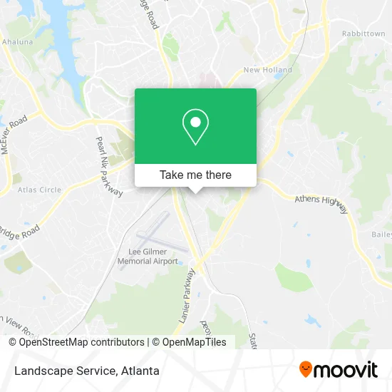 Landscape Service map