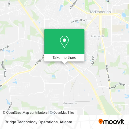 Bridge Technology Operations map
