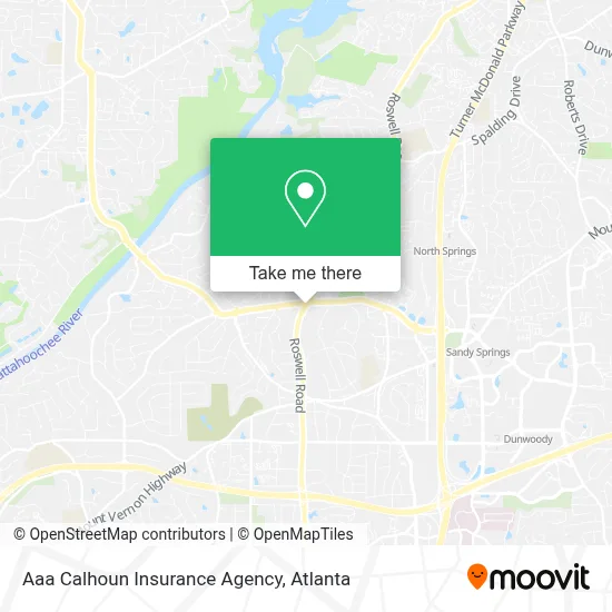 Aaa Calhoun Insurance Agency map