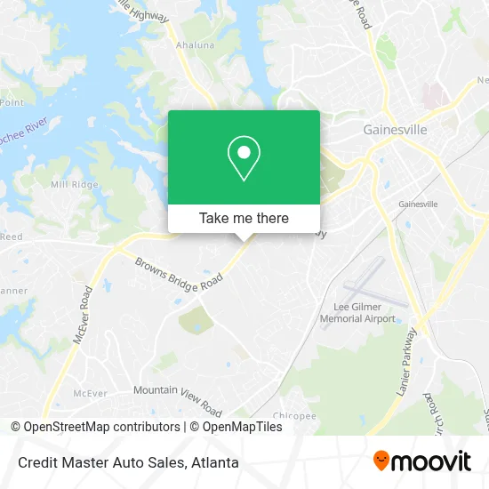 Credit Master Auto Sales map
