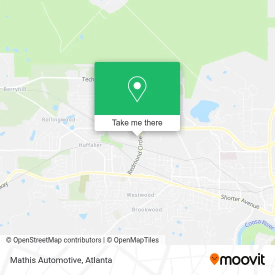 Mathis Automotive map
