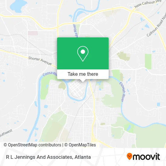 R L Jennings And Associates map