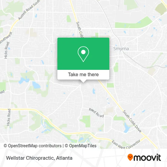 Wellstar Chiropractic map