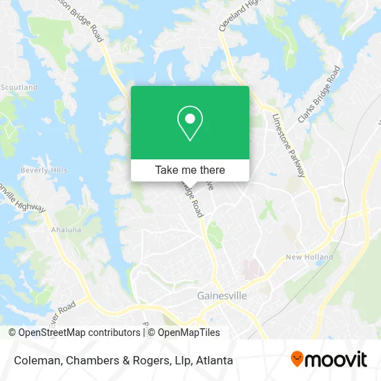 Coleman, Chambers & Rogers, Llp map