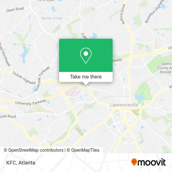 Kfc map