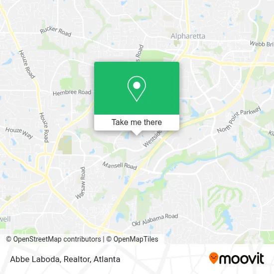 Abbe Laboda, Realtor map