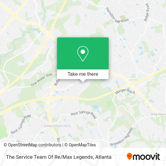 The Service Team Of Re / Max Legends map