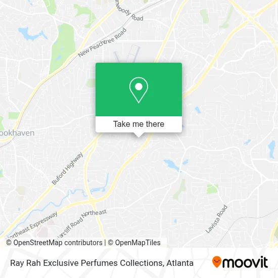Ray Rah Exclusive Perfumes Collections map