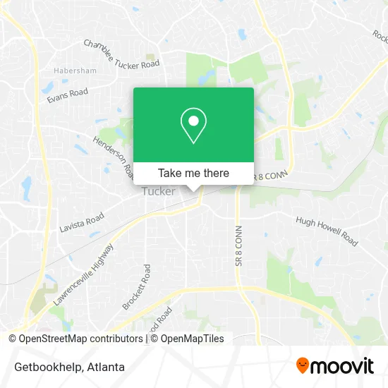Getbookhelp map