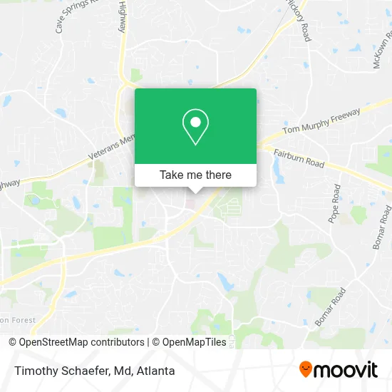 Timothy Schaefer, Md map