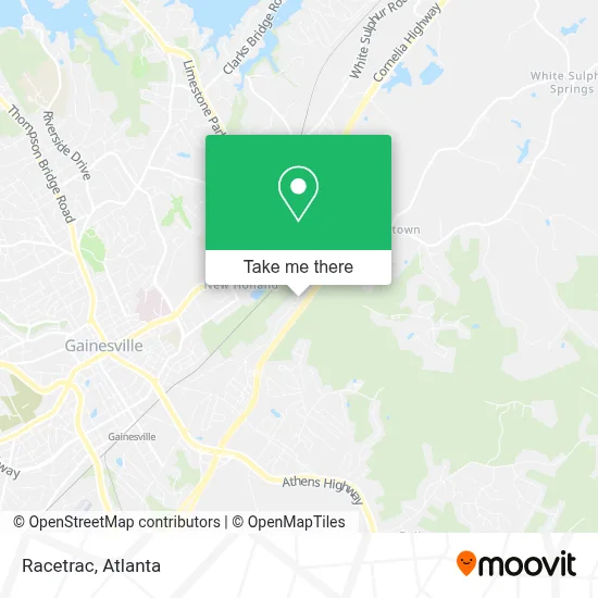 Racetrac map