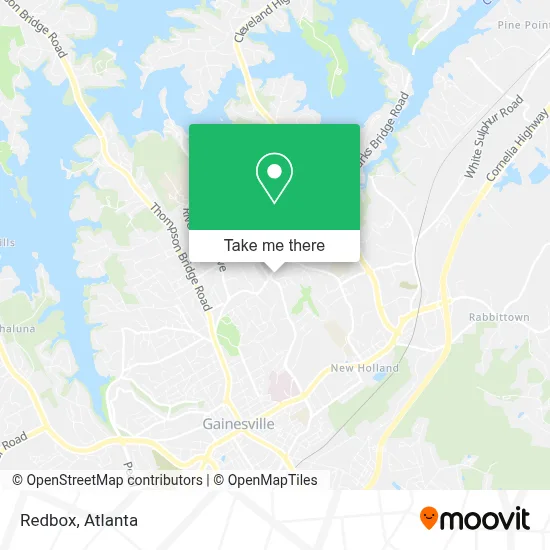Redbox map