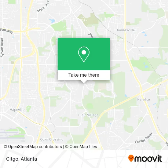 Citgo map