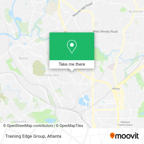Training Edge Group map
