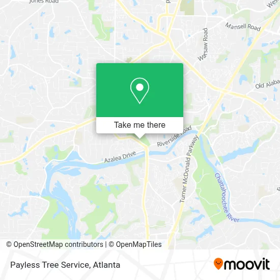 Payless Tree Service map